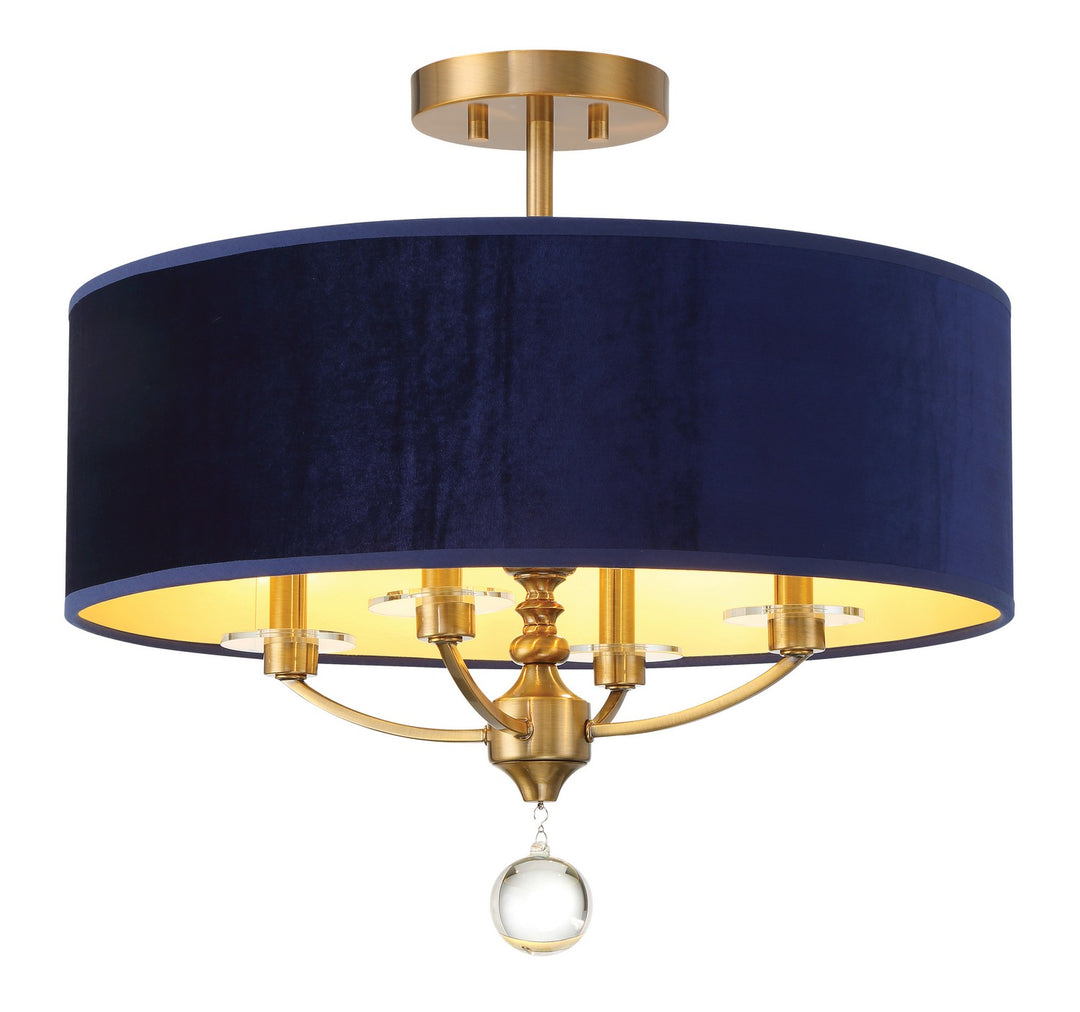 Minka-LaveryVan NoordFour Light Semi Flush Mount