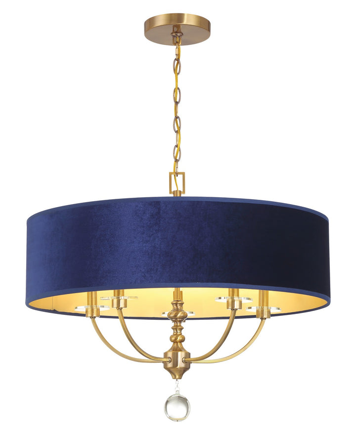 Minka-LaveryVan NoordFive Light Pendant