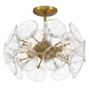 Minka-Lavery Winter | Semi-Flush Mts. at 60W