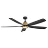 Hinkley Bodin | Outdoor Ceiling Fan with 16W LED & HIRO Control - 6 Speed Reversing