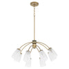 Quorum Arpeggio | Mid. Chandeliers at 60W