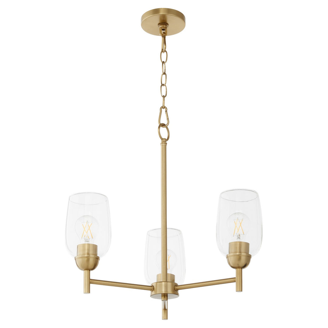 QuorumWallingerThree Light Chandelier