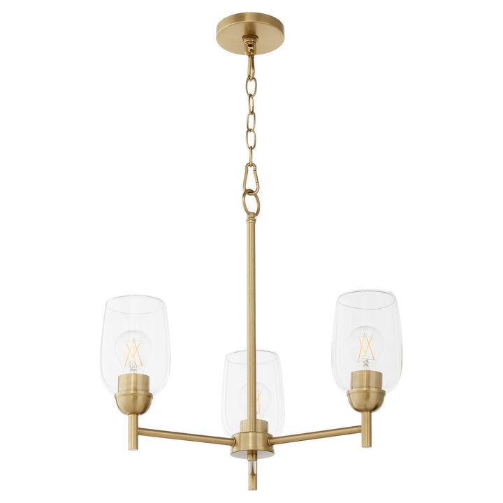 QuorumWallingerThree Light Chandelier