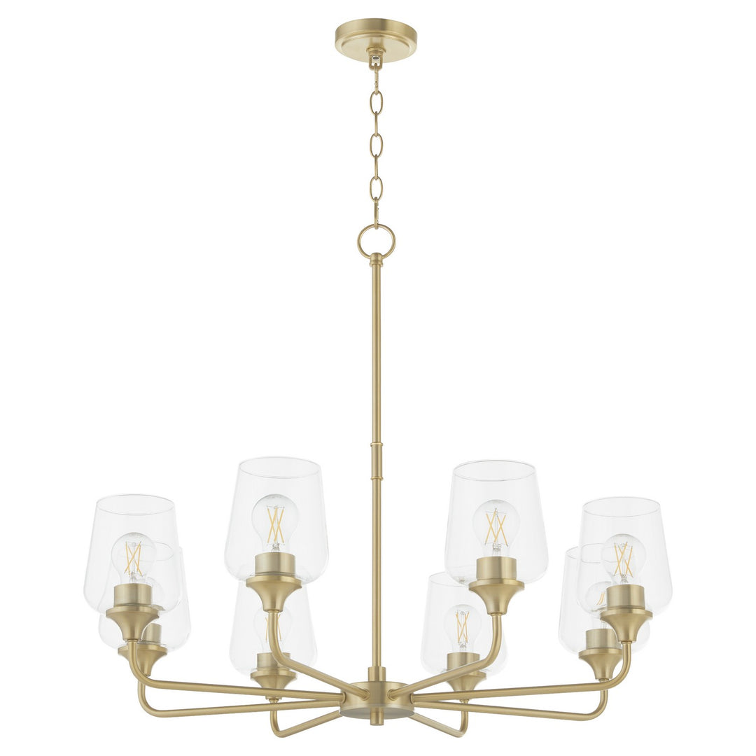 QuorumRaymondEight Light Chandelier