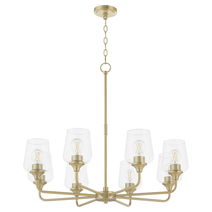 QuorumRaymondEight Light Chandelier