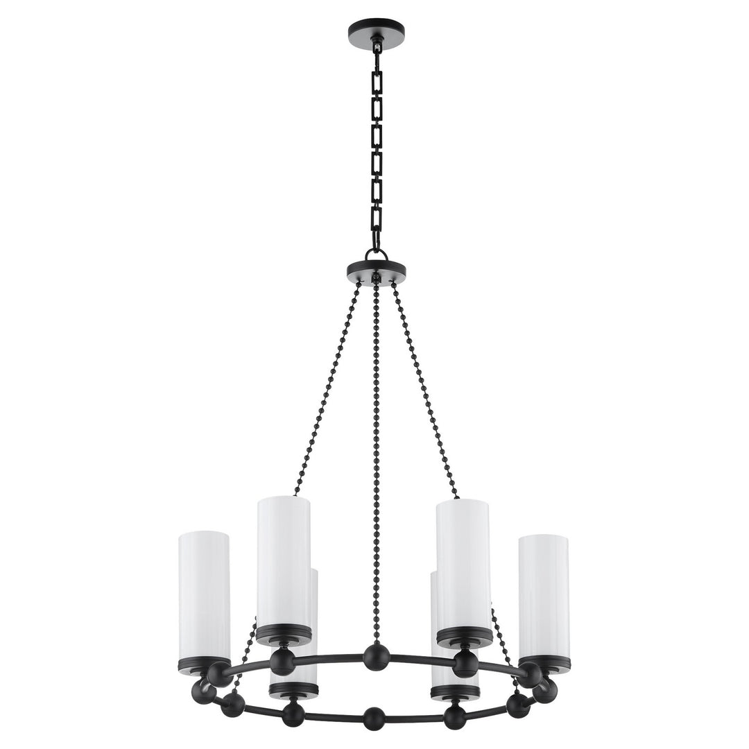 QuorumLee BoulevardSix Light Chandelier