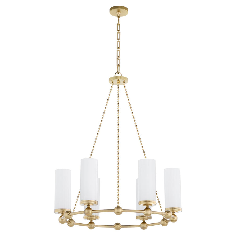 QuorumLee BoulevardSix Light Chandelier