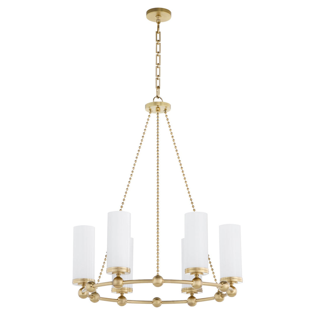 QuorumLee BoulevardSix Light Chandelier