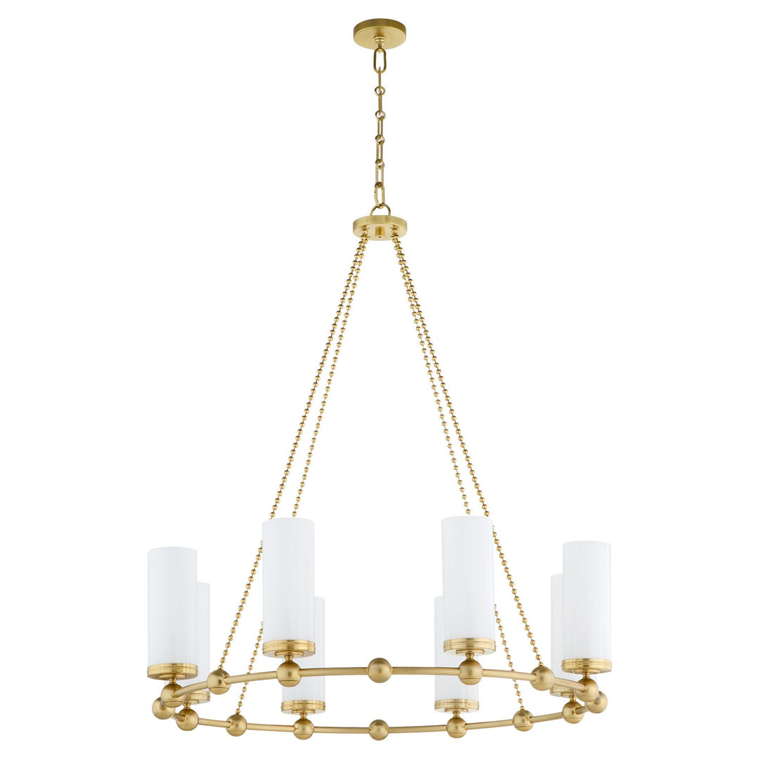 QuorumLee BoulevardEight Light Chandelier