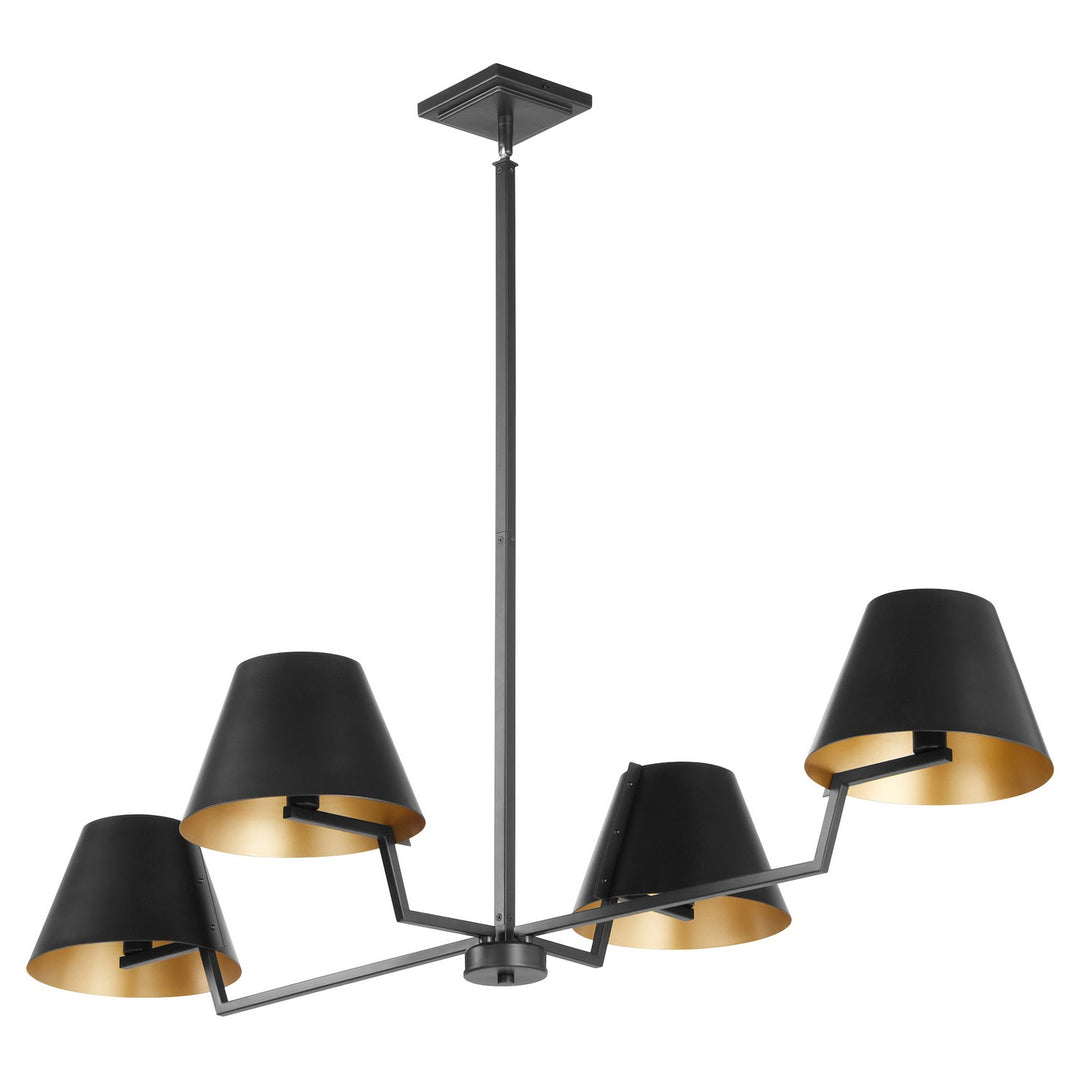 QuorumBlissFour Light Linear Chandelier