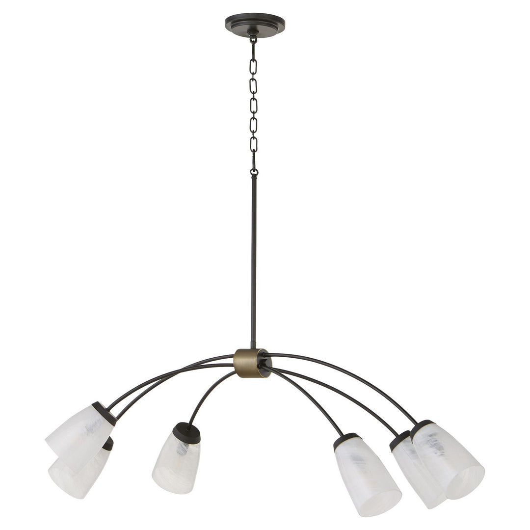 QuorumArpeggioSix Light Linear Chandelier