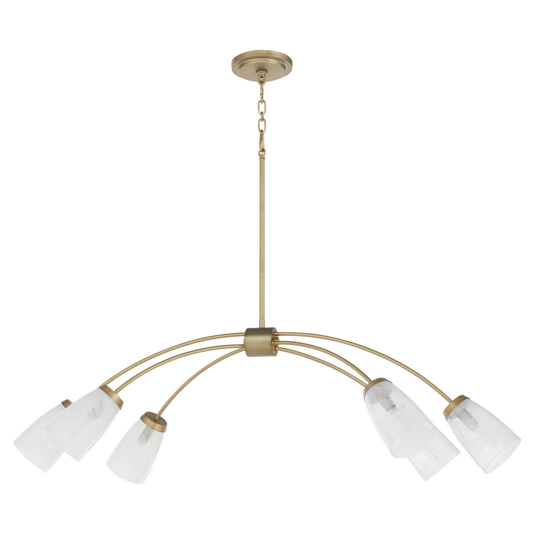QuorumArpeggioSix Light Linear Chandelier