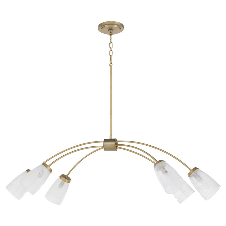 QuorumArpeggioSix Light Linear Chandelier