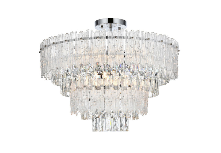 Elegant LightingEmiliaEight Light Flush Mount