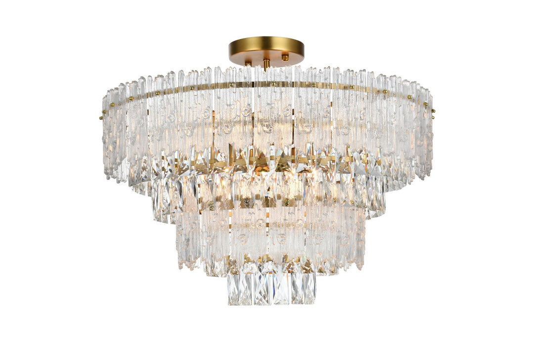 Elegant LightingEmiliaEight Light Flush Mount