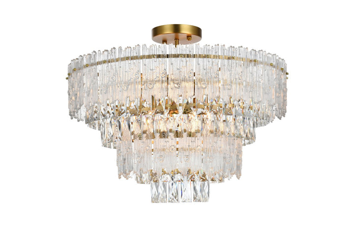 Elegant LightingEmiliaEight Light Flush Mount