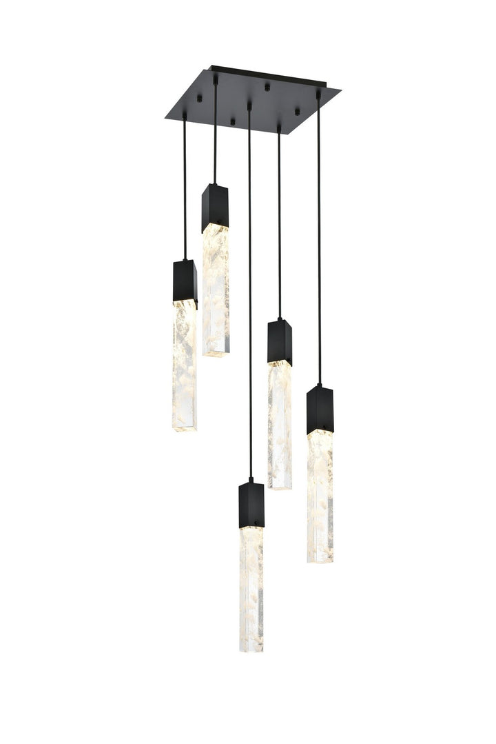Elegant LightingAuroraFive Light Pendant