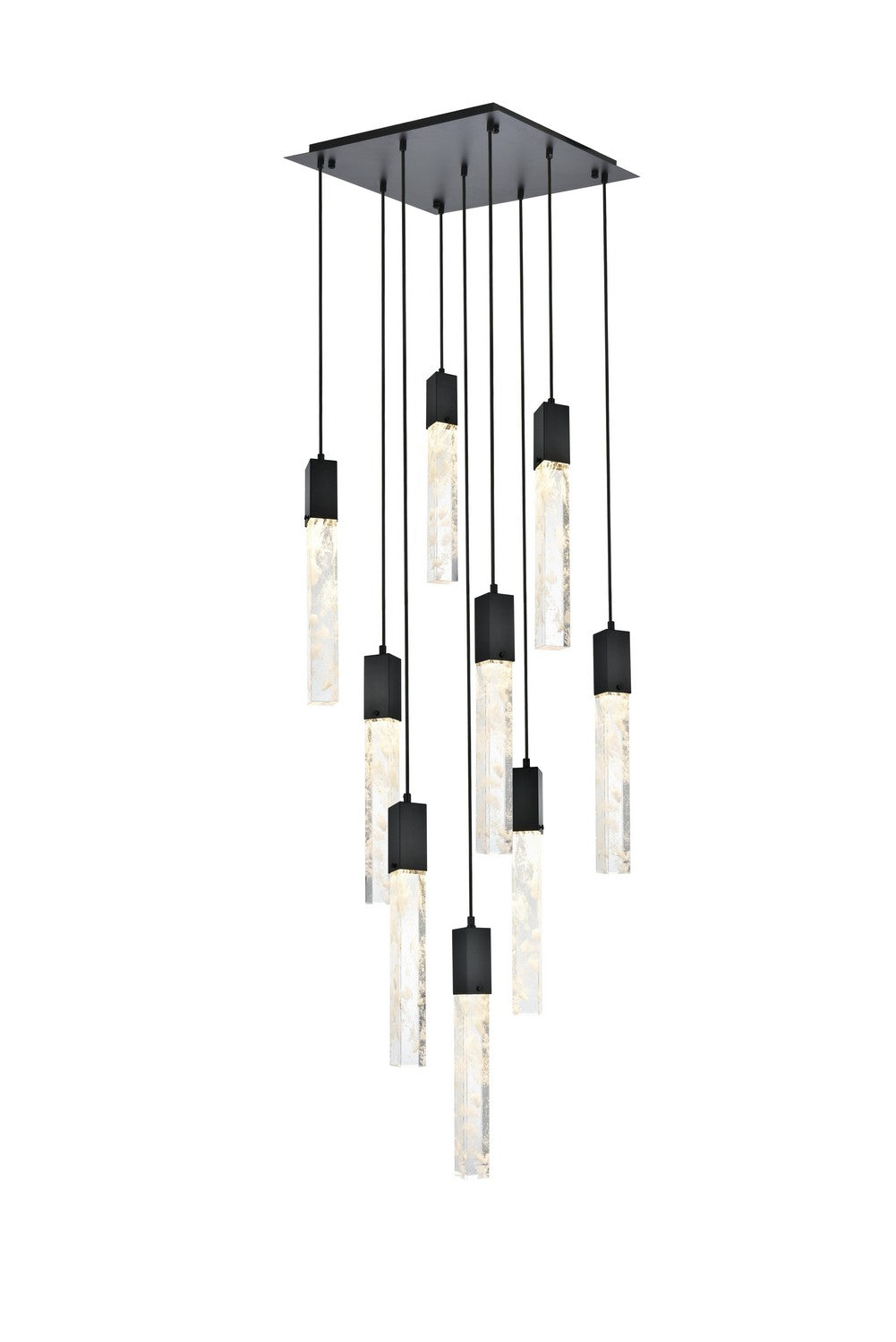 Elegant LightingAuroraNine Light Pendant