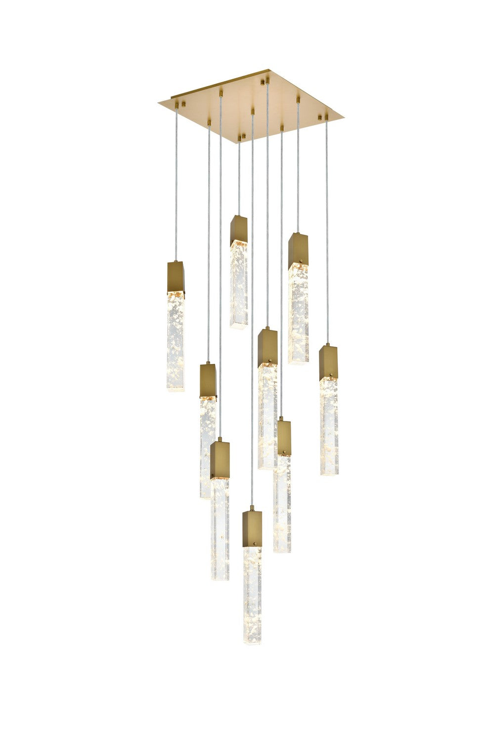 Elegant LightingAuroraNine Light Pendant