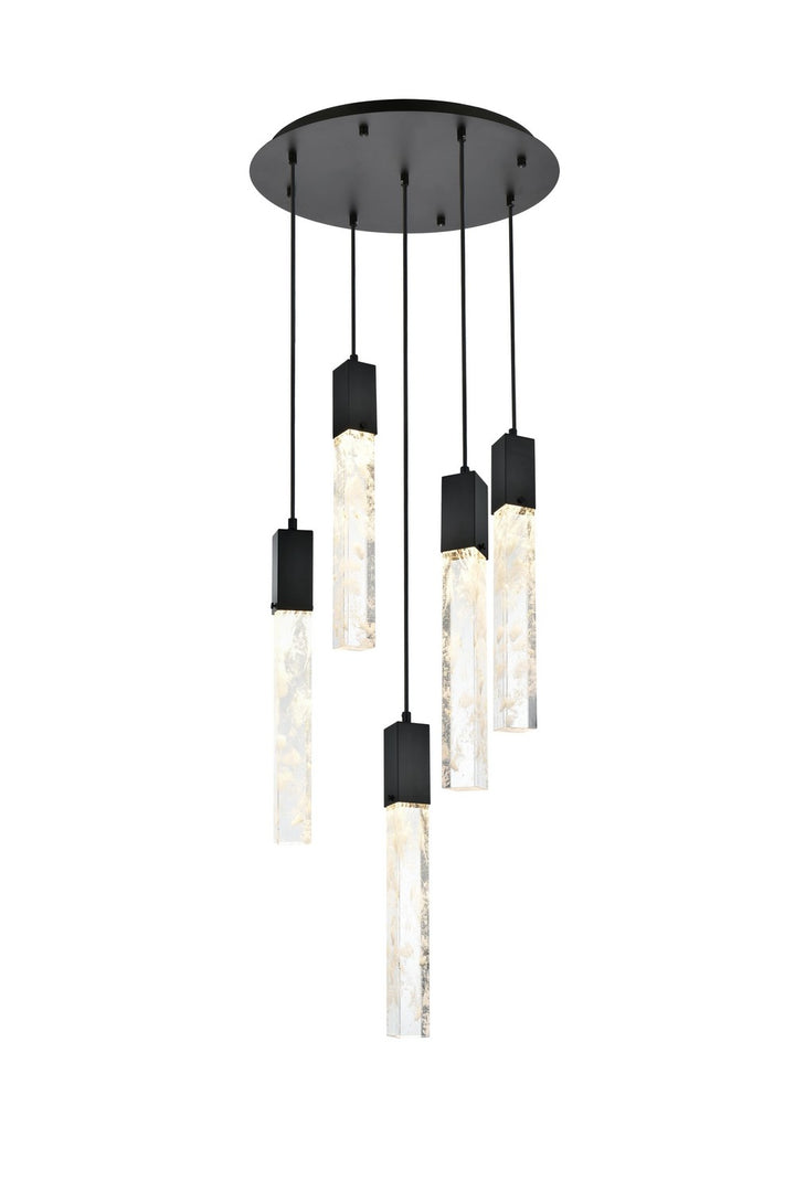 Elegant LightingAuroraFive Light Chandelier