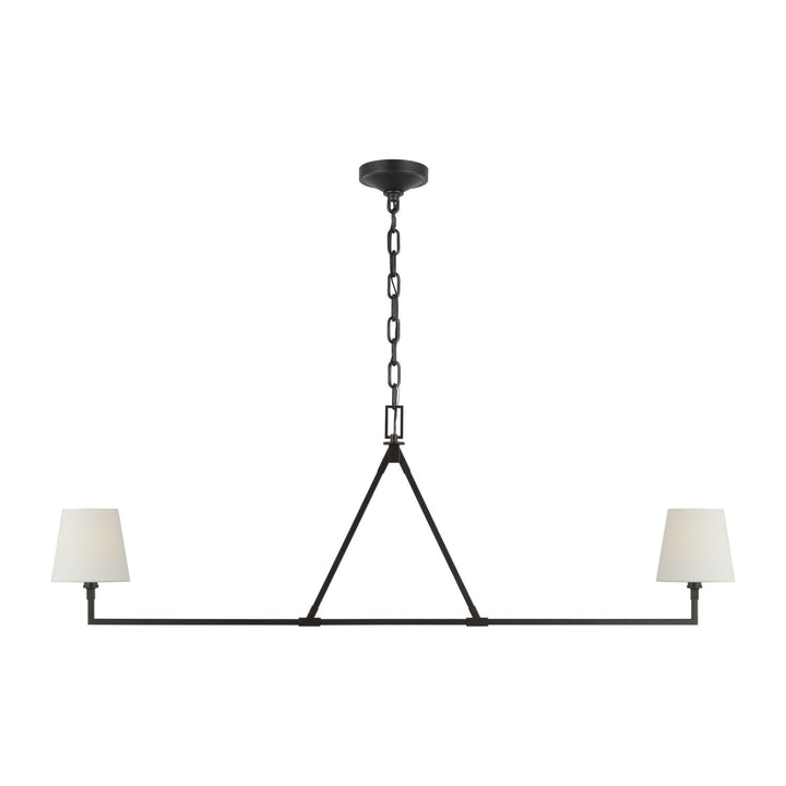 Visual Comfort StudioPerthTwo Light Linear Chandelier