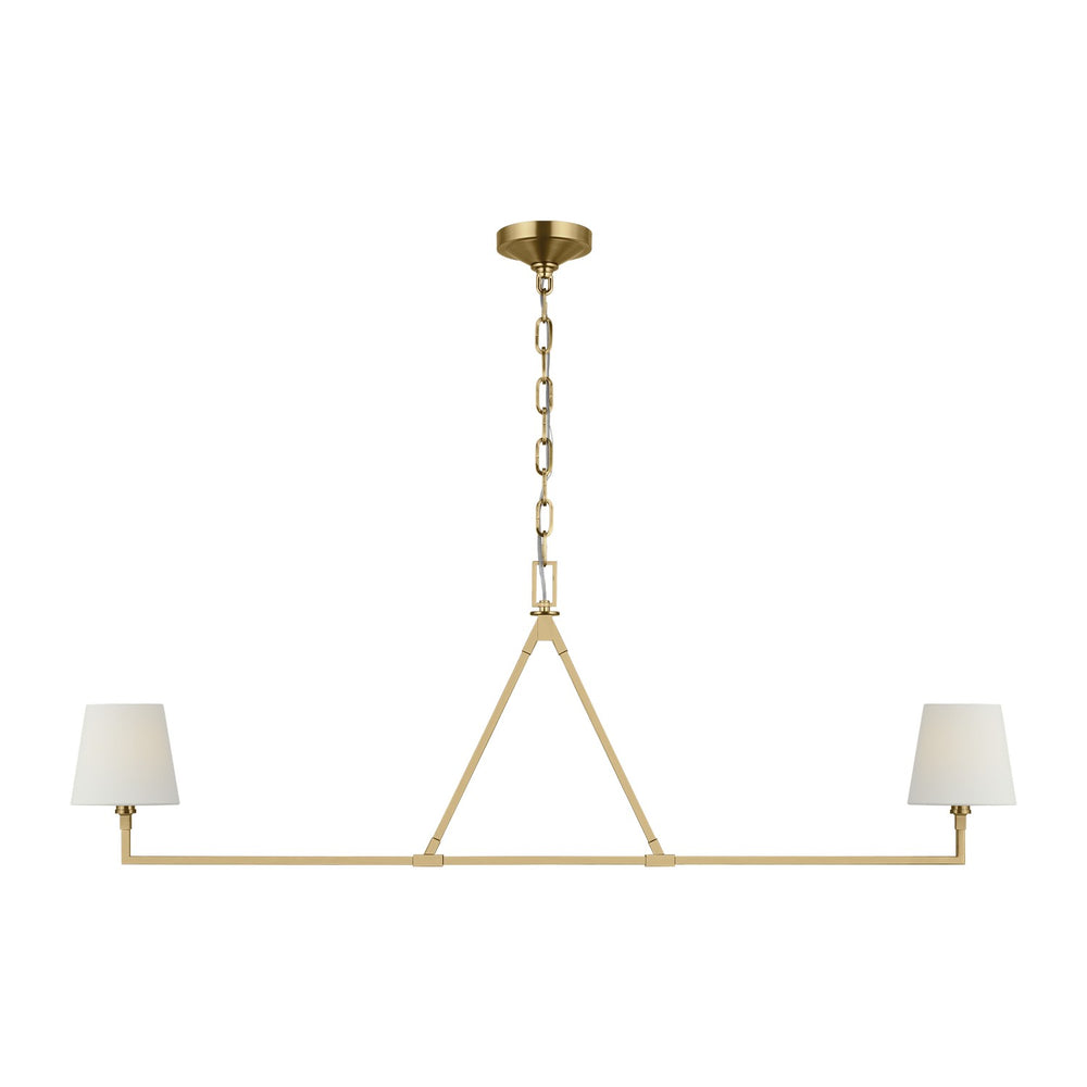 Visual Comfort StudioPerthTwo Light Linear Chandelier