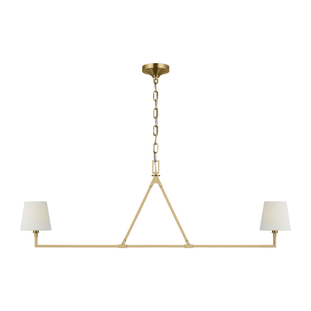 Visual Comfort StudioPerthTwo Light Linear Chandelier