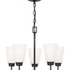 Generation Lighting Kerrville | Mid. Chandeliers at 9W, 800lm, & 3000K Temp