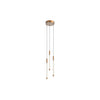 Kuzco Lighting Motif | Mini Chandeliers at 14W, 1600lm, & 2700K Temp