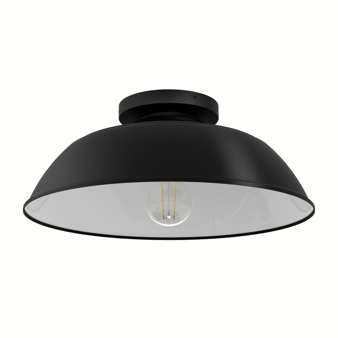 HunterMill ValleyOne Light Outdoor Flush Mount