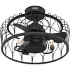 Hunter Rotonda | Ceiling Fan with 3.50W T12 Edison & Handheld Remote