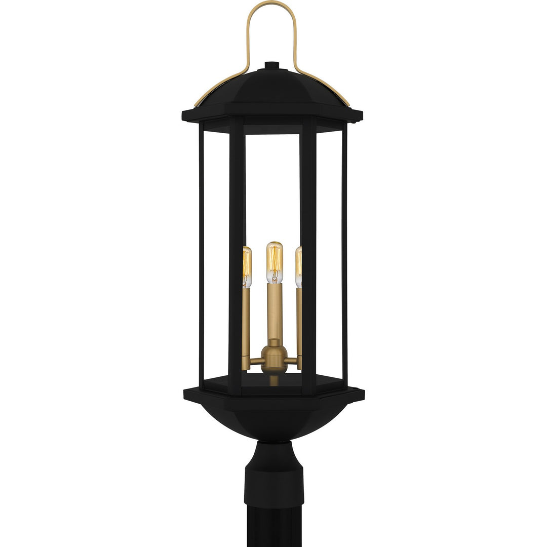QuoizelCrestfieldThree Light Outdoor Post Lantern