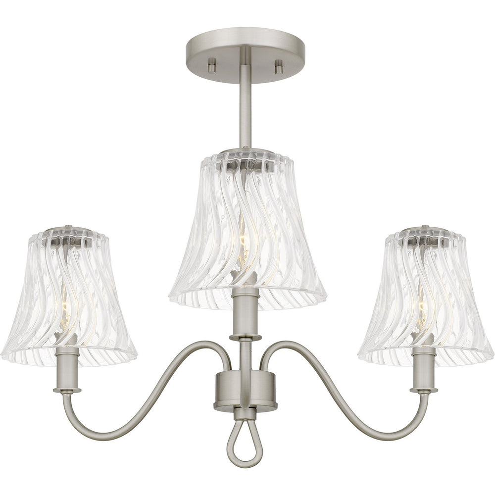 QuoizelMcKinneyThree Light Semi-Flush Mount