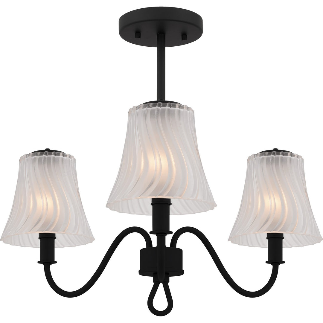 QuoizelMcKinneyThree Light Semi-Flush Mount
