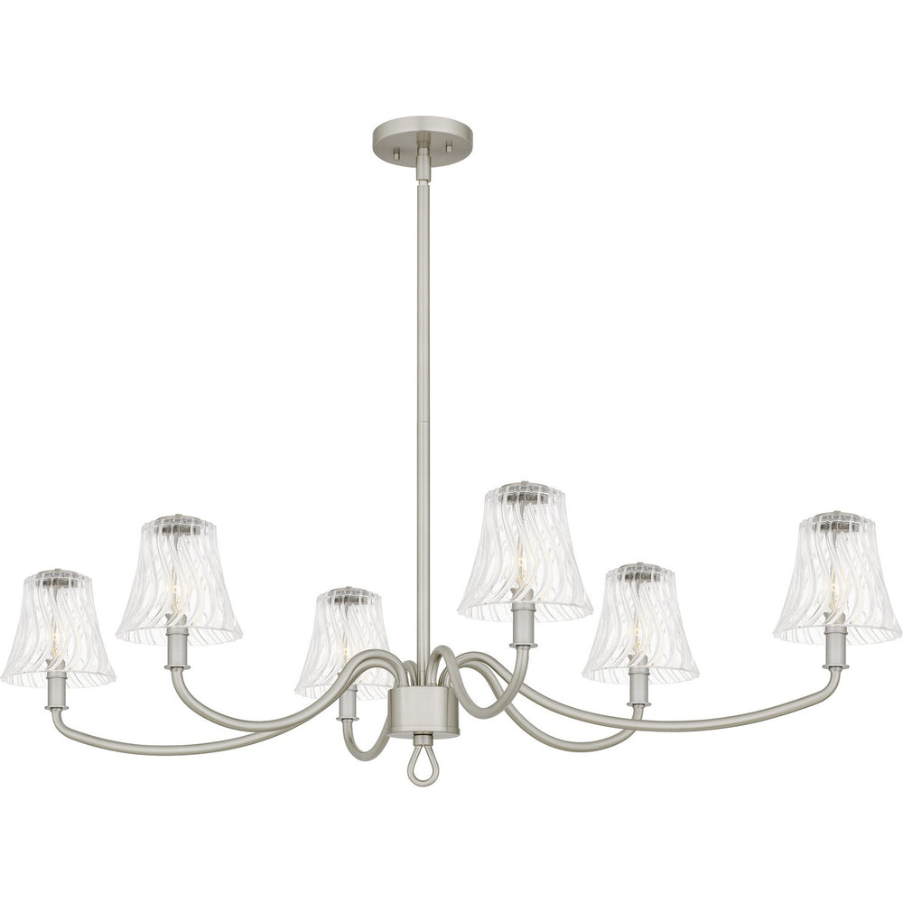 QuoizelMcKinneySix Light Linear Chandelier