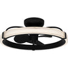Quoizel Semi-Flush Mount Fandelier | with 20W LED