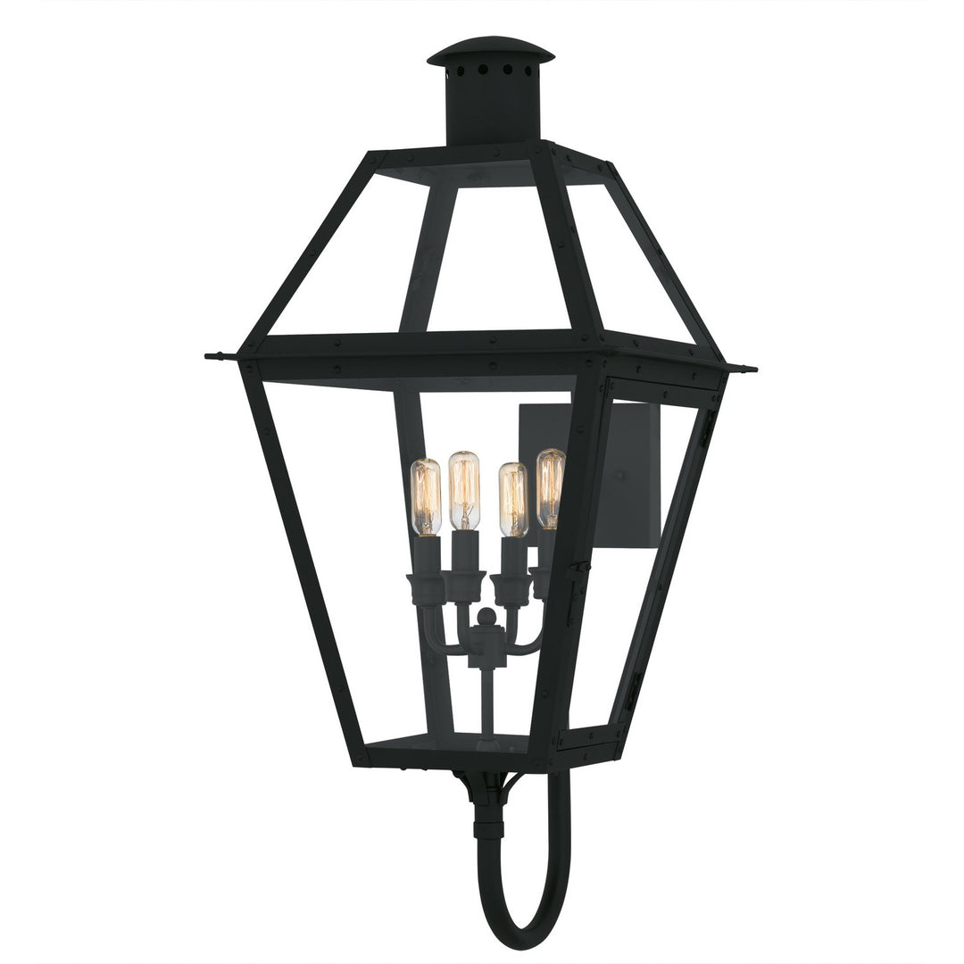 QuoizelRue De RoyalFour Light Outdoor Wall Lantern