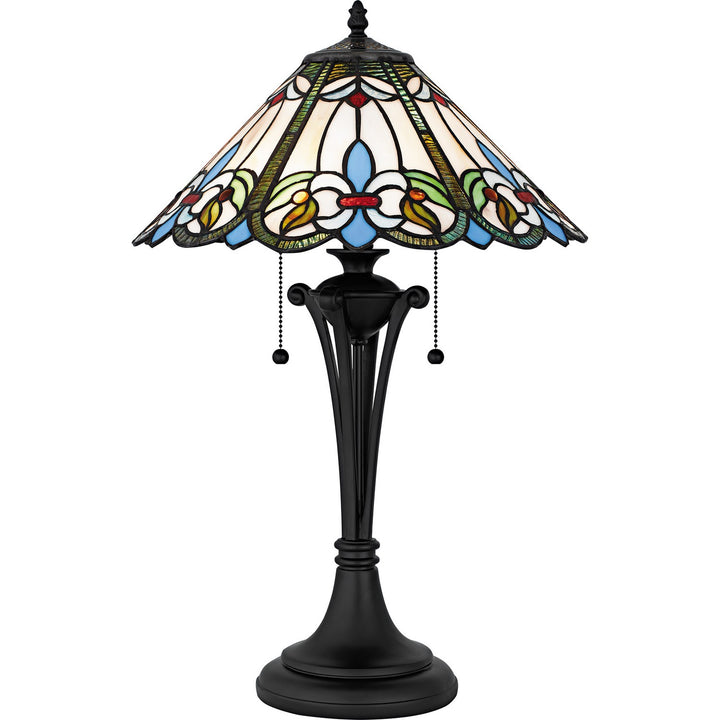 QuoizelTiffanyTwo Light Table Lamp