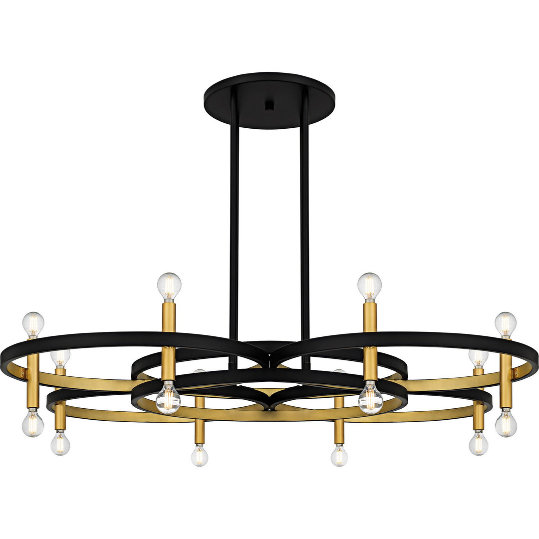 QuoizelWinsland16 Light Island Chandelier