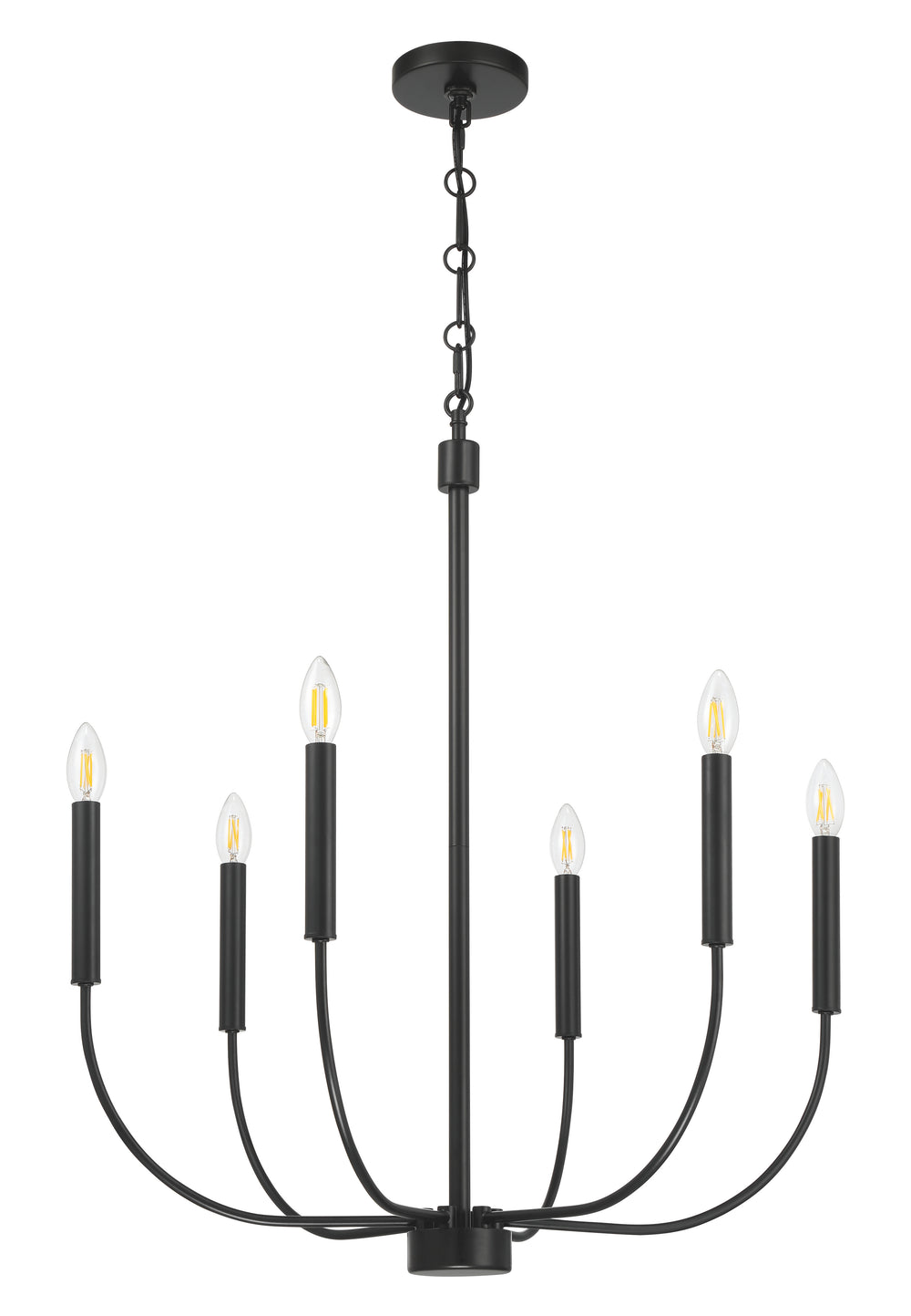 CraftmadeTraciSix Light Chandelier