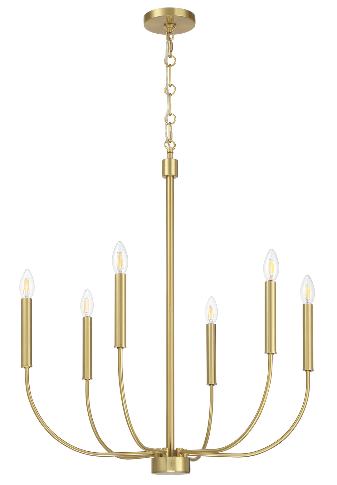 CraftmadeTraciSix Light Chandelier