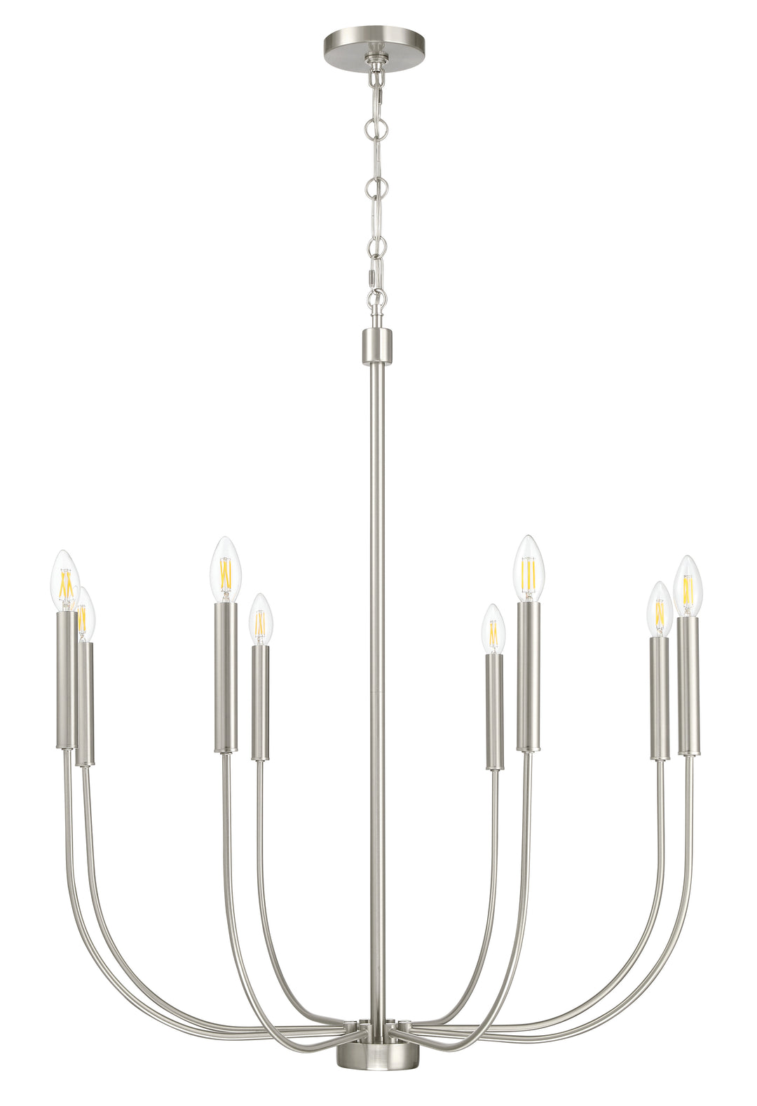 CraftmadeTraciEight Light Chandelier