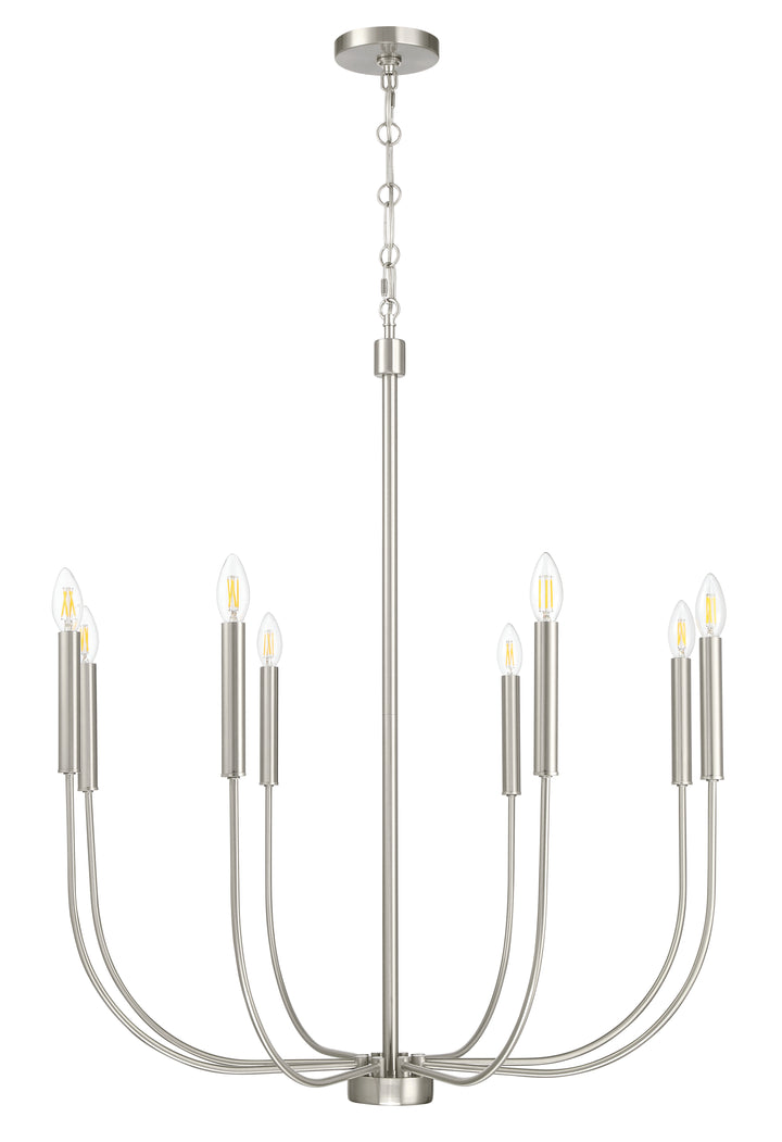 CraftmadeTraciEight Light Chandelier