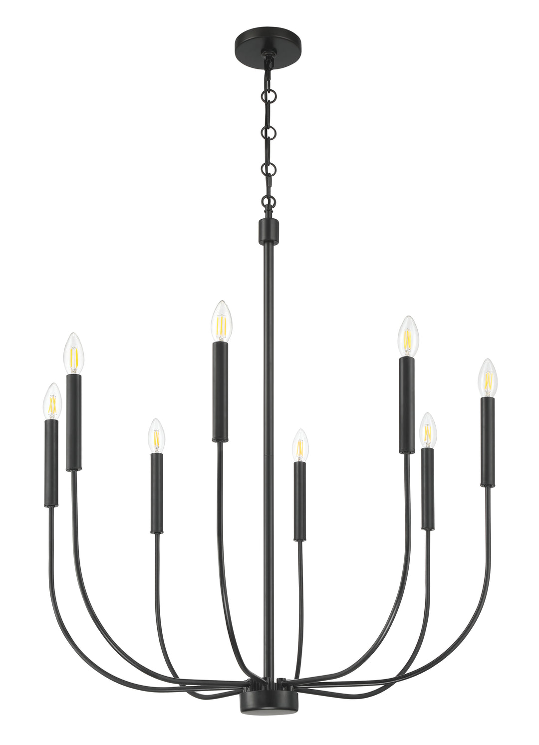 CraftmadeTraciEight Light Chandelier