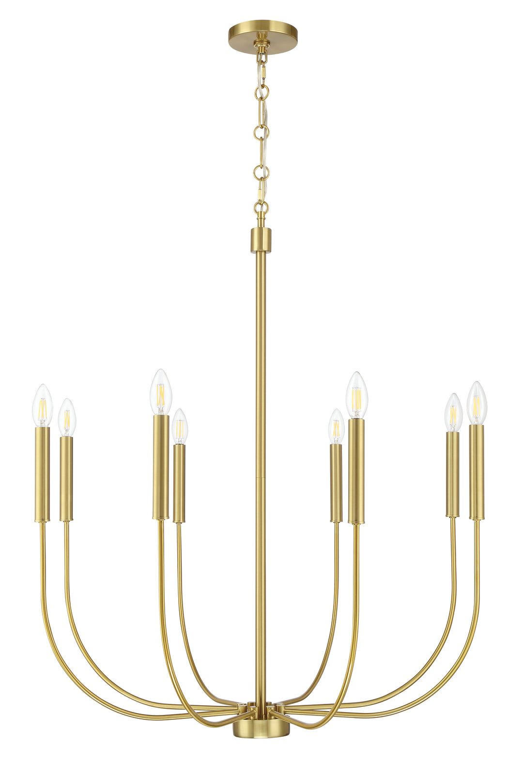 CraftmadeTraciEight Light Chandelier