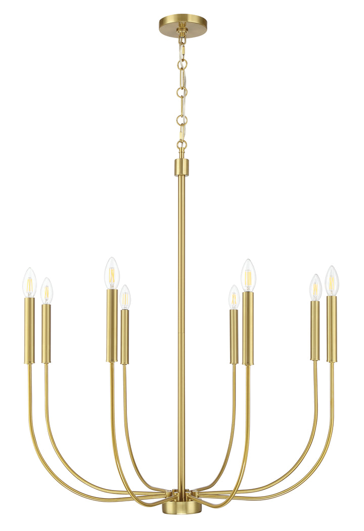 CraftmadeTraciEight Light Chandelier