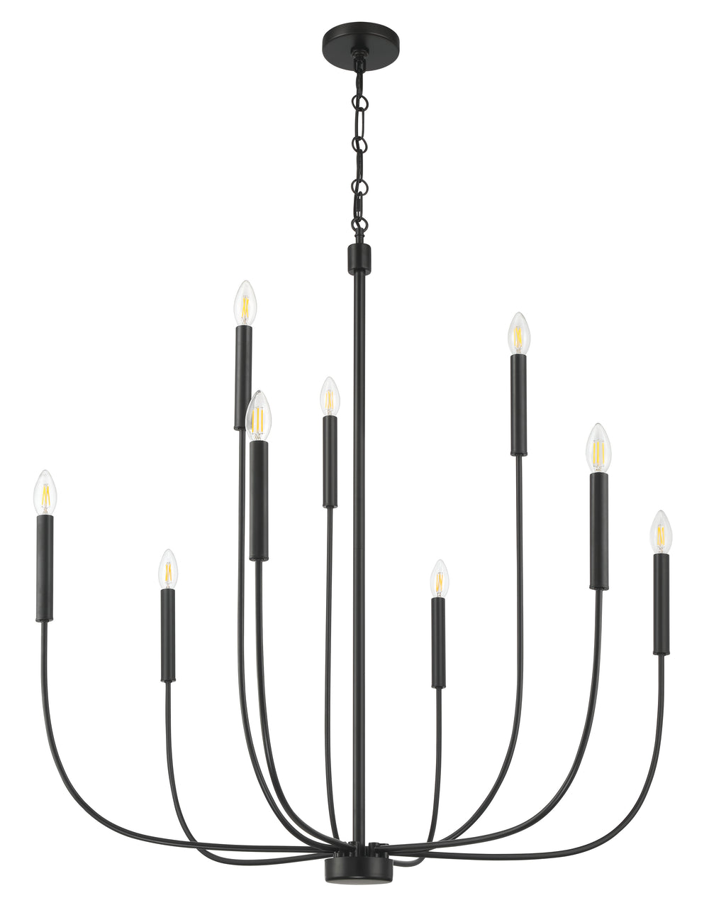CraftmadeTraciNine Light Chandelier