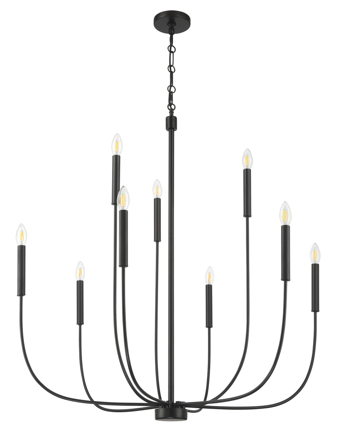 CraftmadeTraciNine Light Chandelier
