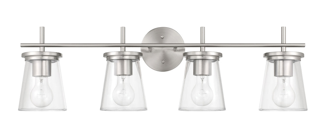 CraftmadeConnellFour Light Vanity