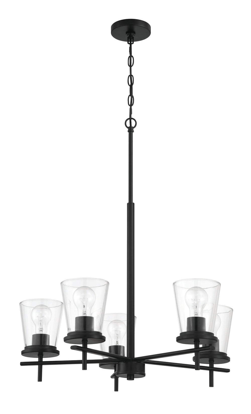 CraftmadeConnellFive Light Chandelier